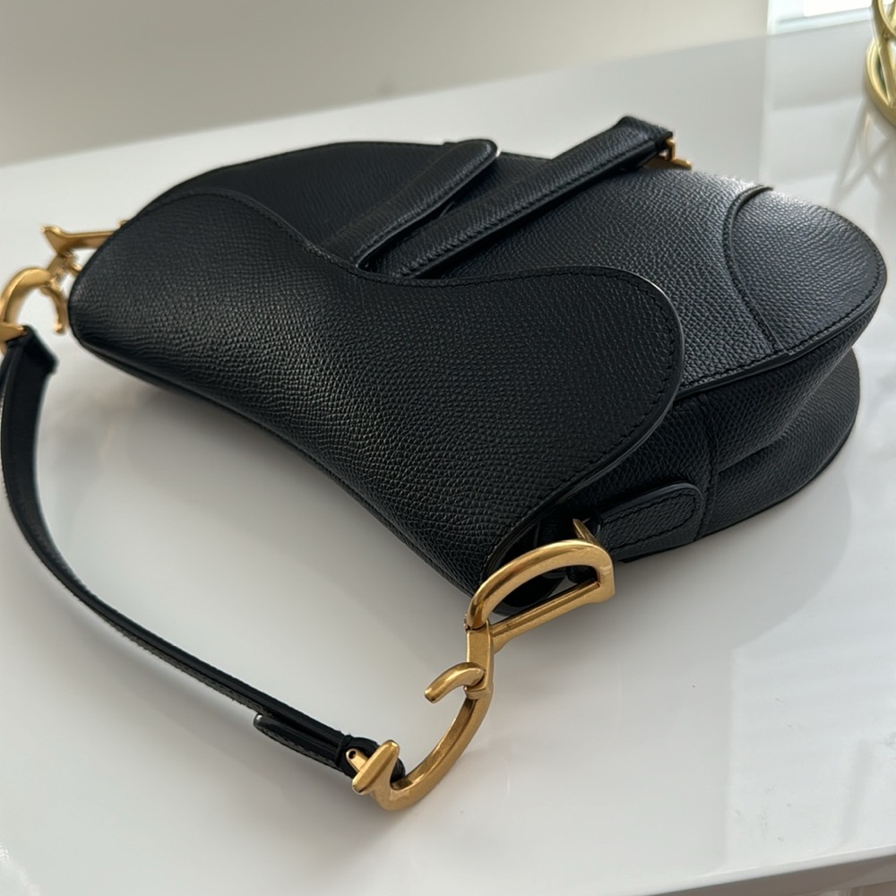 Dior mini saddle - black 🖤 - Picture 7 of 8
